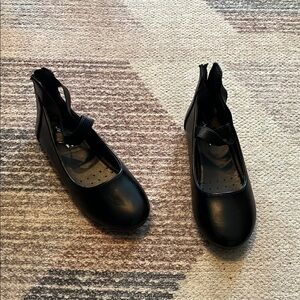 Classic Black Kids Shoes